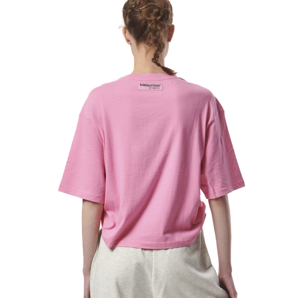 Γυναικείο t-shirt BODY ACTION 051426-01 ροζ