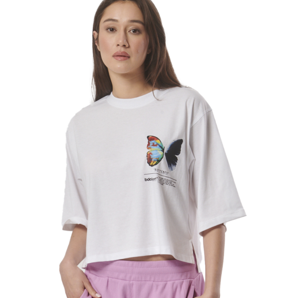 Γυναικείο t-shirt BODY ACTION 051429-01 λευκό