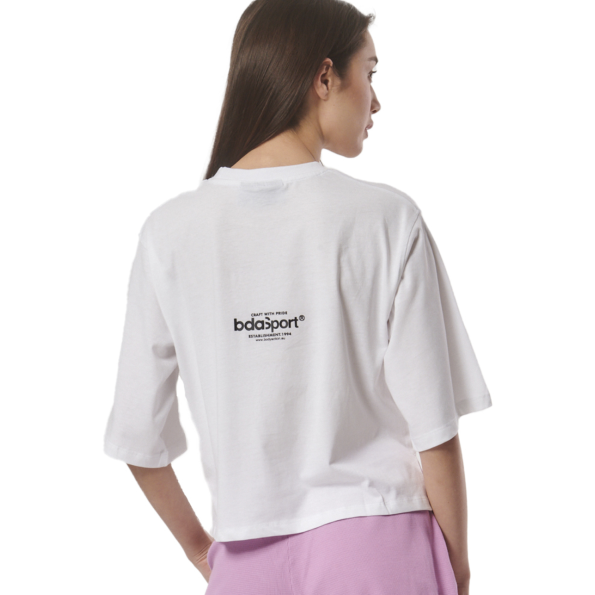 Γυναικείο t-shirt BODY ACTION 051429-01 λευκό