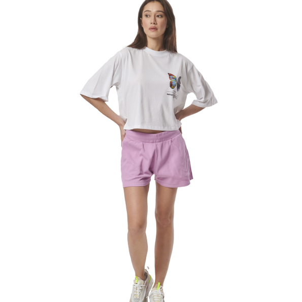 Γυναικείο t-shirt BODY ACTION 051429-01 λευκό