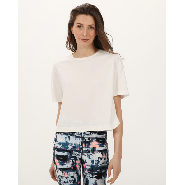 Γυναικείο t-shirt DKNY D2A4A088 λευκό
