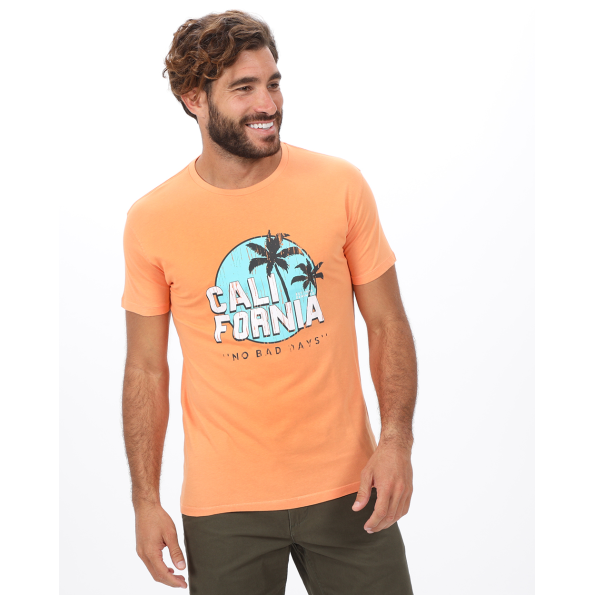 Ανδρικό t-shirt VAN HIPSTER 72164 πορτοκαλί