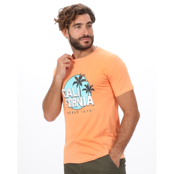 Ανδρικό t-shirt VAN HIPSTER 72164 πορτοκαλί Ανδρικά