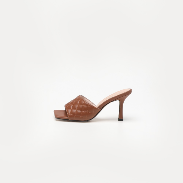 Γυναικεία πέδιλα mules 19V69 ITALIA AM 05115018 καφέ