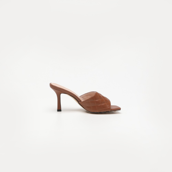 Γυναικεία πέδιλα mules 19V69 ITALIA AM 05115018 καφέ Γυναικεία