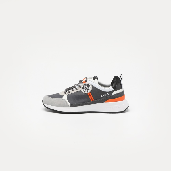 Ανδρικά sneakers NORTH SAILS WG KEEL RW-01 WAVE ανθρακί πορτοκαλί