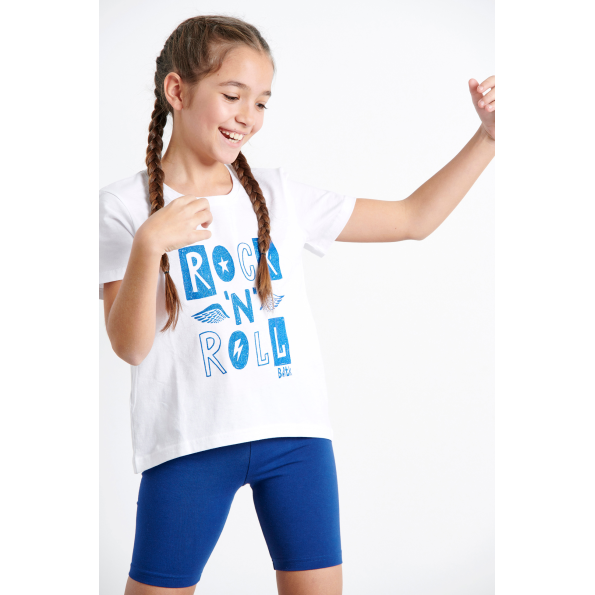 Παιδικό t-shirt BODYTALK 1201-702228 λευκό