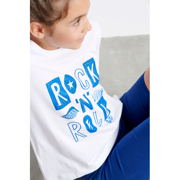 Παιδικό t-shirt BODYTALK 1201-702228 λευκό Παιδικά