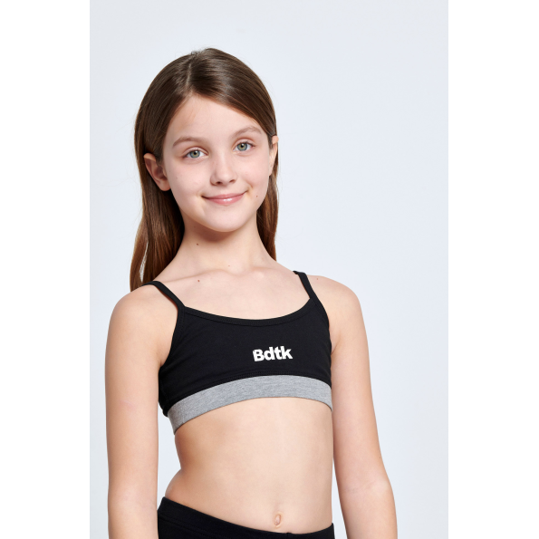 Παιδικό αθλητικό μπουστάκι BODYTALK 1211-701024 μαύρο