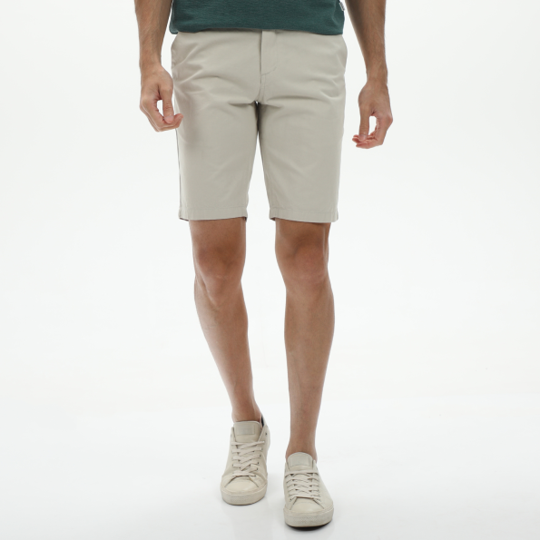 Ανδρική chino βερμούδα MARTIN & CO 124-35-0322 εκρού