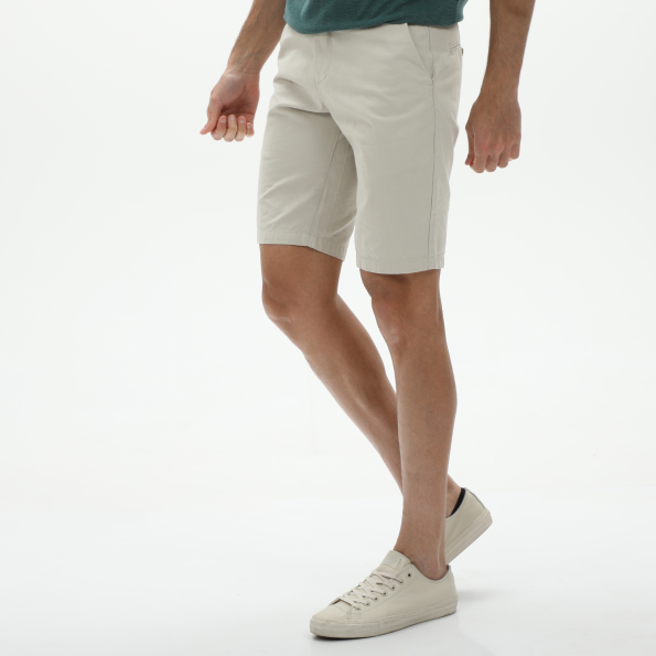 Ανδρική chino βερμούδα MARTIN & CO 124-35-0322 εκρού Ανδρικά