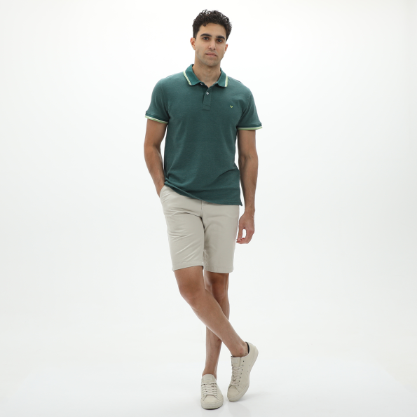Ανδρική chino βερμούδα MARTIN & CO 124-35-0322 εκρού Ανδρικά