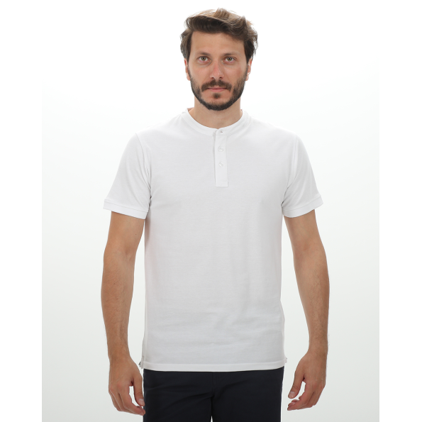 Ανδρική polo μπλούζα VAN HIPSTER 72252 λευκή