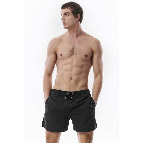 Ανδρικό μαγιό σορτς BODY ACTION 033332-01 μαύρο