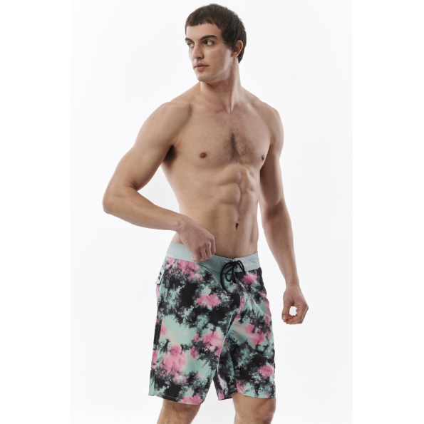 Ανδρικό μαγιό βερμούδα BODY ACTION 033333-01 τιρκουάζ Ανδρικά