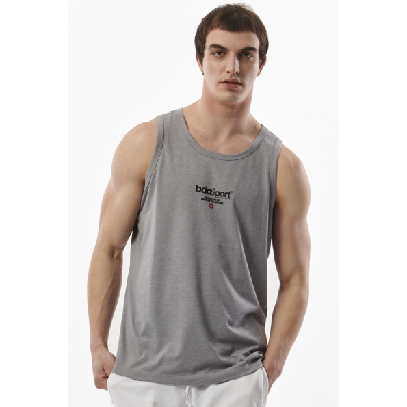 Ανδρική αμάνικη μπλούζα BODY ACTION 043304-01 γκρι
