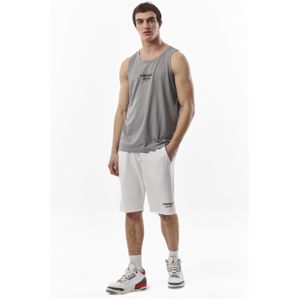 Ανδρική αμάνικη μπλούζα BODY ACTION 043304-01 γκρι Ανδρικά