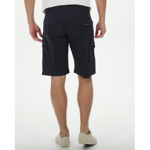 Ανδρική cargo βερμούδα VAN HIPSTER 72246 μπλε Ανδρικά