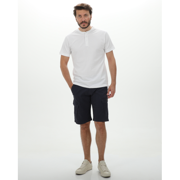 Ανδρική cargo βερμούδα VAN HIPSTER 72246 μπλε Ανδρικά