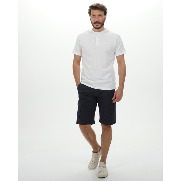 Ανδρική cargo βερμούδα VAN HIPSTER 72246 μπλε Ανδρικά