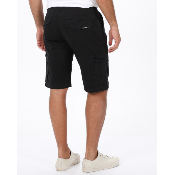 Ανδρική cargo βερμούδα VAN HIPSTER 72246 μαύρη Ανδρικά