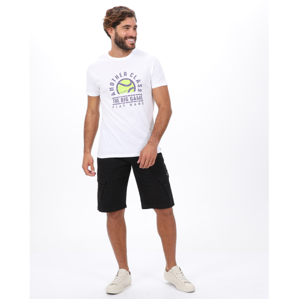 Ανδρική cargo βερμούδα VAN HIPSTER 72246 μαύρη Ανδρικά
