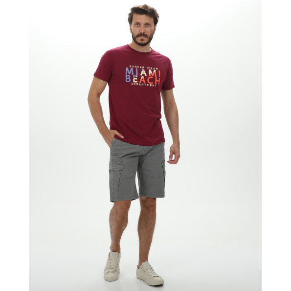 Ανδρική cargo βερμούδα VAN HIPSTER 72246 γκρι Ανδρικά