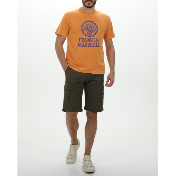 Ανδρική cargo βερμούδα VAN HIPSTER 72246 λαδί Ανδρικά