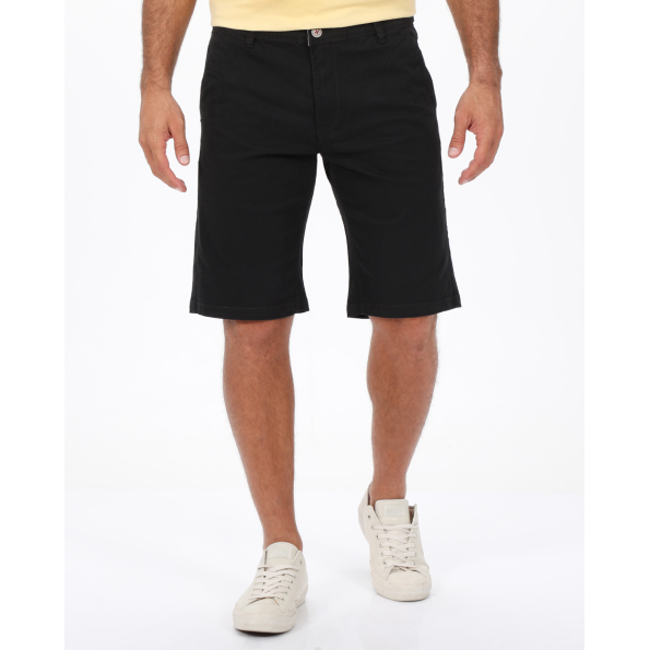 Aνδρική chino βερμούδα VAN HIPSTER 72249 μαύρη