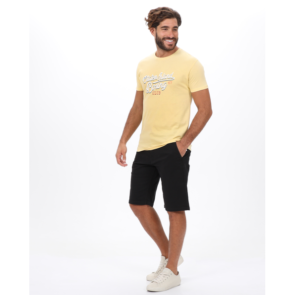 Aνδρική chino βερμούδα VAN HIPSTER 72249 μαύρη Ανδρικά
