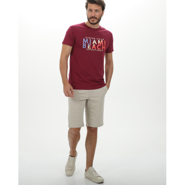 Ανδρική chino βερμούδα VAN HIPSTER 72249 μπεζ Ανδρικά