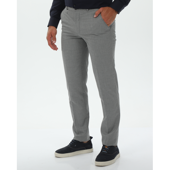 Ανδρικό formal παντελόνι DORS 2026013.C1 γκρι Ανδρικά