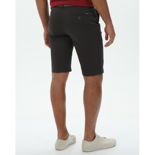 Ανδρική chino βερμούδα DORS 2128001.C08 ανθρακί Ανδρικά