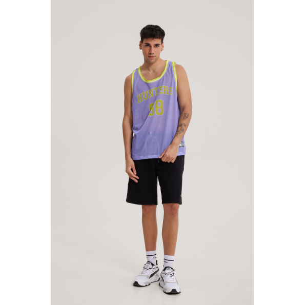 Ανδρική αμάνικη μπλούζα BLUE HUNTER 001020214 JERSEY TANK μοβ