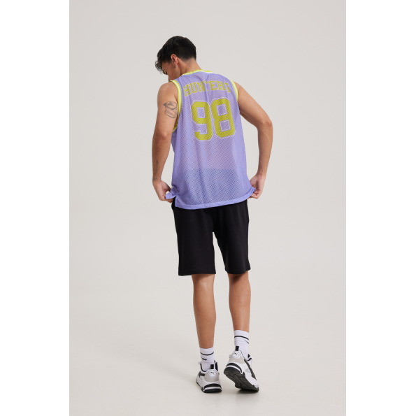 Ανδρική αμάνικη μπλούζα BLUE HUNTER 001020214 JERSEY TANK μοβ Ανδρικά