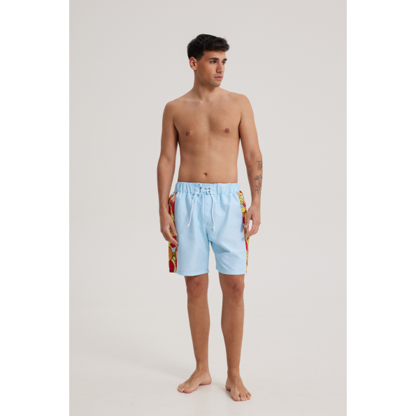 Ανδρικό μαγιό σορτς BLUE HUNTER 001250400 FRUITSALAD TRUNK γαλάζιο