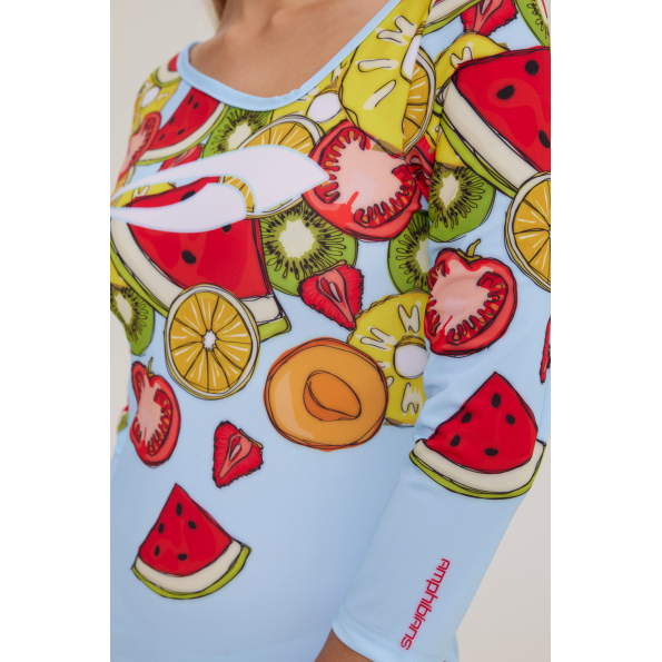 Γυναικείο ολόσωμο μαγιό BLUE HUNTER Fruitsalad 002410400 πολύχρωμο Γυναικεία