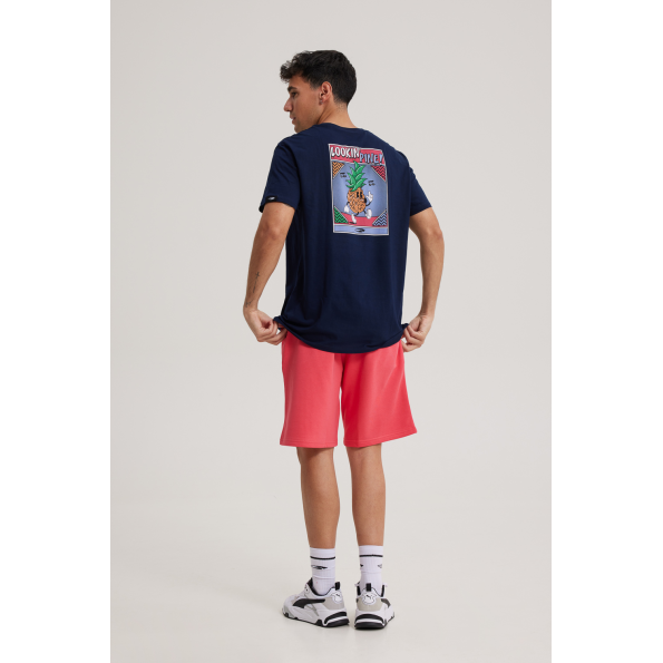 Unisex t-shirt BLUE HUNTER 003010108 LOOKING PINE T-SHIRT μπλε Ανδρικά