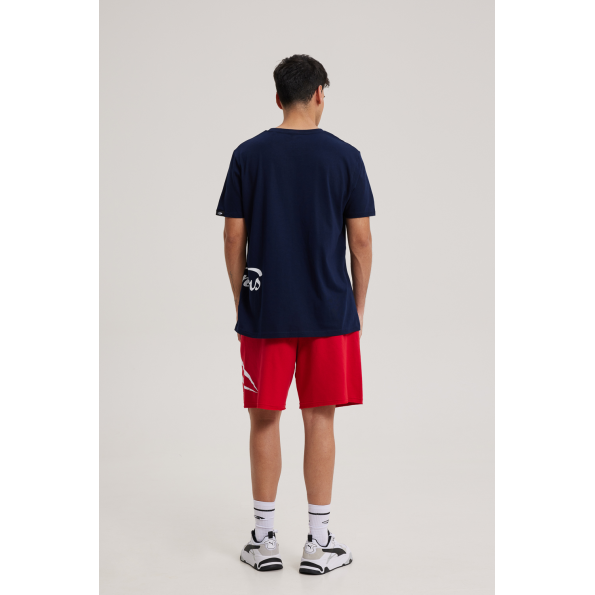 Unisex t-shirt BLUE HUNTER 003010508 HUNTERS CLUB T-SHIRT μπλε Ανδρικά