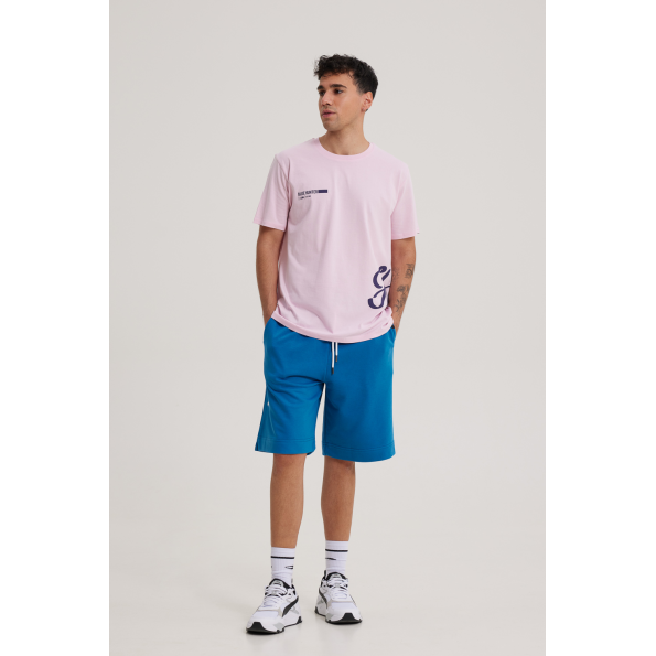 Unisex t-shirt BLUE HUNTER 003010512 HUNTERS CLUB T-SHIRT ροζ