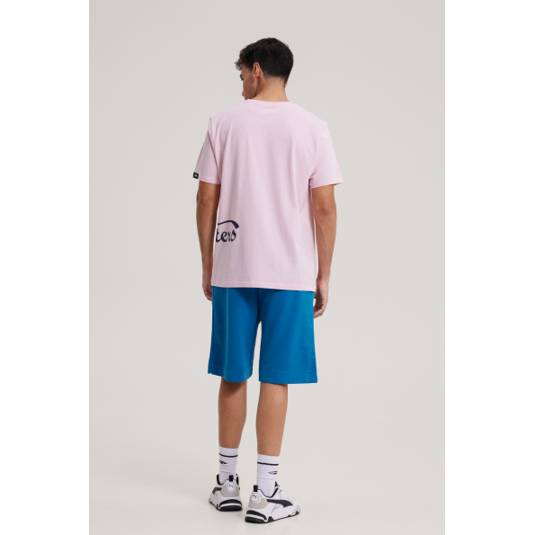 Unisex t-shirt BLUE HUNTER 003010512 HUNTERS CLUB T-SHIRT ροζ Ανδρικά