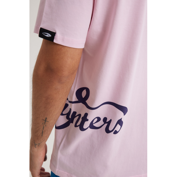Unisex t-shirt BLUE HUNTER 003010512 HUNTERS CLUB T-SHIRT ροζ Ανδρικά
