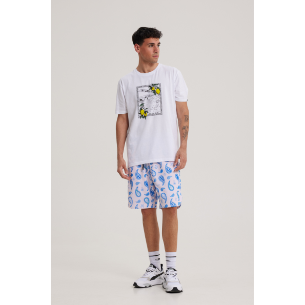 Unisex t-shirt BLUE HUNTER 003010602 MEMORY T-SHIRT λευκό Ανδρικά