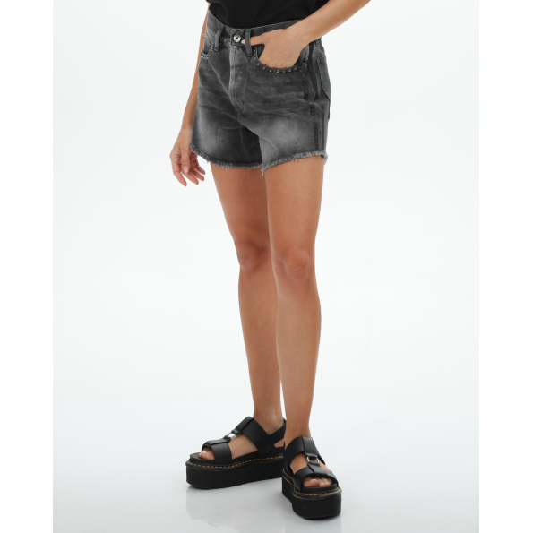 Γυναικείο jean σορτς STAFF JEANS 5-981.044.GRS.045 NEW DORA μαύρο Γυναικεία