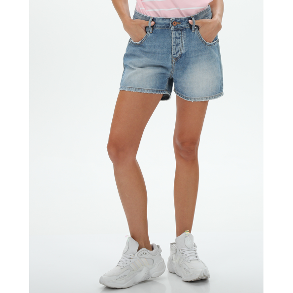 Γυναικείο jean σορτς STAFF JEANS 5-987.715.B3.045 DORA μπλε