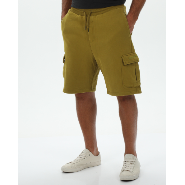 Ανδρική αθλητική βερμούδα STAFF JEANS 60-104.047 CREED χακί Ανδρικά