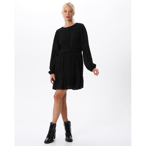 Γυναικείο mini φόρεμα ALE 8917958  μαύρο