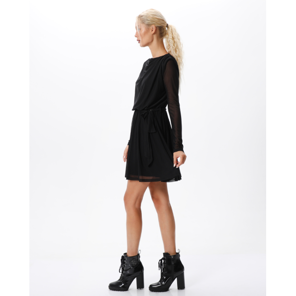 Γυναικείο mini φόρεμα ALE 8917449 μαύρο Γυναικεία