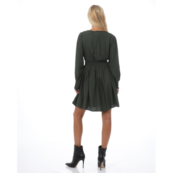 Γυναικείο mini φόρεμα ALE 8917481 χακί Γυναικεία