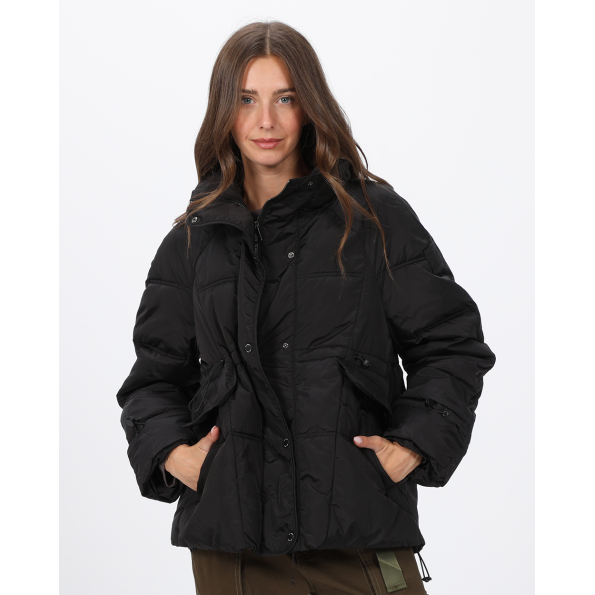 Γυναικείο puffer μπουφάν ALE  8917525 μαύρο